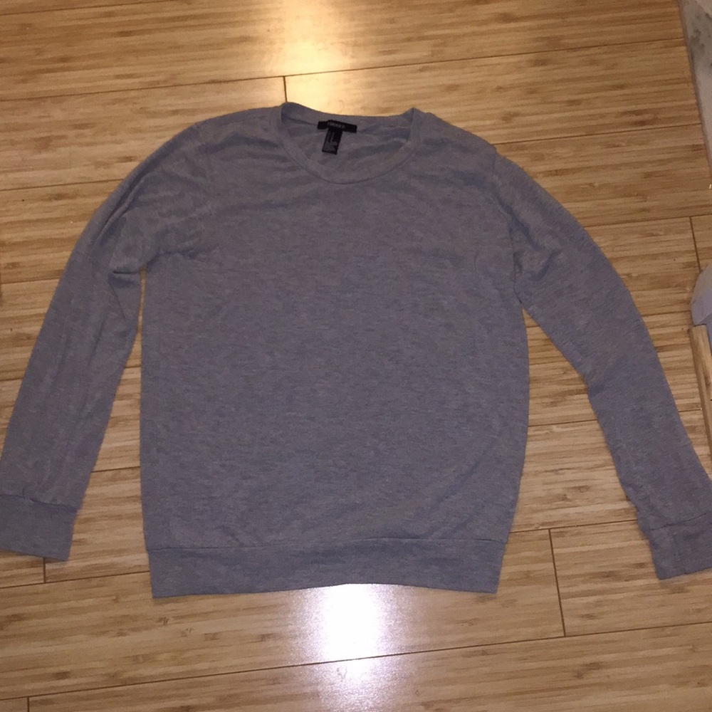 Gray sweater